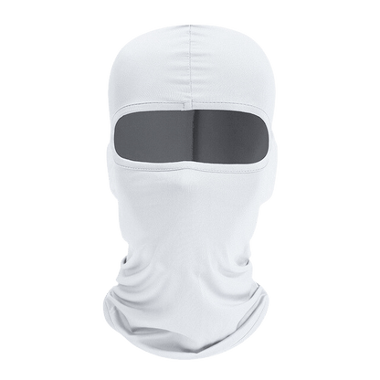 Weiße Techno Balaclava
